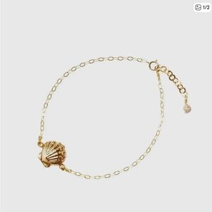 New Shell Gold Anklet